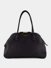 Prada Black Medium Leather Tote Bag