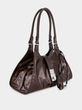 Prada Dark Brown Medium Leather Tote Bag