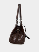 Prada Dark Brown Medium Leather Tote Bag