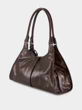 Prada Dark Brown Medium Leather Tote Bag