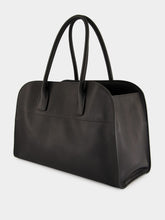 Prada Large Black Leather Tote Bag
