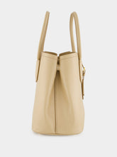Prada Sand Beige Medium Double Saffiano Leather Bag