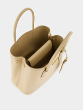 Prada Sand Beige Medium Double Saffiano Leather Bag