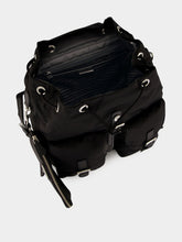 Prada Black Medium Re-Nylon Backpack