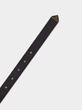 Prada Black Saffiano Leather Belt