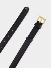 Prada Black Leather Belt