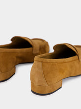 Prada Light Brown Suede Leather Loafers