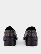 Prada Black Leather Loafers