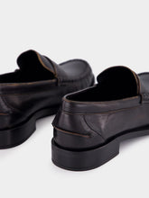 Prada Black Leather Loafers