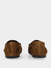 Prada Brown Suede Loafers