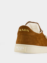 Prada Brown Suede Sneakers