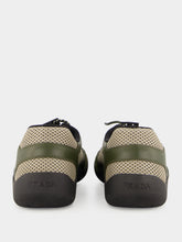 Prada Forest Green Speedrock Mesh Sneakers