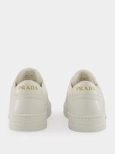 Prada White Low-Top Leather Sneakers