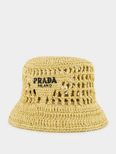 Prada Interwoven Beige Sun Hat