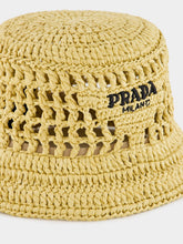 Prada Interwoven Beige Sun Hat