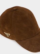 Prada Leather Baseball Cap