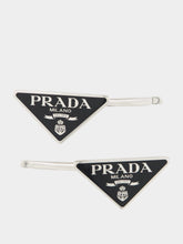 Prada Black Metal Hair Pins