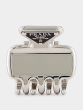 Prada Enameled Metal Hair Clip