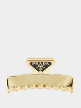 Prada Gold Metal Hair Clip
