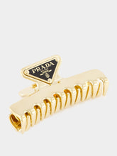 Prada Gold Metal Hair Clip