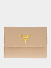 Prada Powder Pink Small Saffiano Leather Wallet