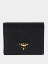 Prada Black Small Leather Wallet