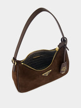 Prada Brown Re-Edition 2005 Suede Mini Bag