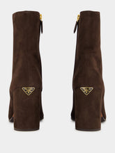 Prada Suede Ankle Boots