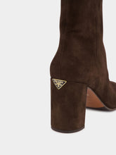 Prada Suede Ankle Boots