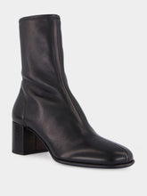 Prada Black Stretch Nappa Leather Booties