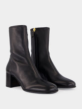 Prada Black Stretch Nappa Leather Booties