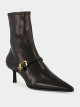 Prada Black Stretch Nappa Leather Booties