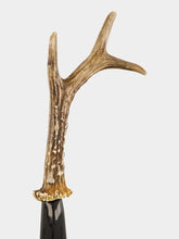 Lorenzi Milano Small Roe Deer Antler and Zebu Horn Shoehorn