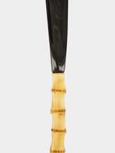 Lorenzi Milano Bamboo Root and Zebu Horn Shoehorn