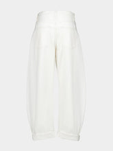 Frame Au Natural High-Rise Barrel Jeans