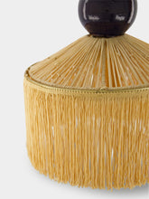 Henriette Parasol Raffia + Fringes Pendant Light | PDP - Fashion Clinic