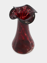 All Origine Deep Red Glass Decorative Vase
