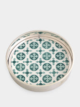 Leitão & Irmão Green Bottle Coaster with Uptown Tile