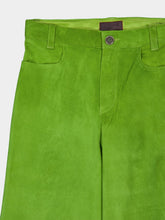 Stouls Avocado Green Lilou Stretch Leather Pants