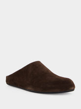 Officine Creative Brown Babouche 001 Suede Mule Sandals
