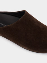 Officine Creative Brown Babouche 001 Suede Mule Sandals