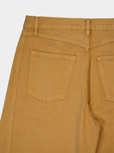 Frame Camel High-Rise Bubble Barrel Jeans