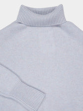 Lisa Yang Light Blue Heidi Cashmere Turtleneck Sweater