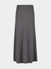 Lisa Yang Grey Dolly Knitted Cashmere Maxi Skirt