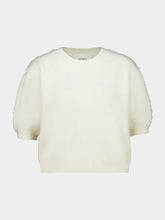 Lisa Yang Cream Juniper Brushed Cashmere Sweater