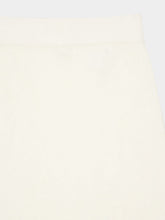 Lisa Yang Cream Asta Brushed Cashmere Skirt