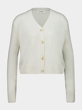 Lisa Yang Cream Marionette Silk Cashmere Cardigan