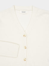 Lisa Yang Cream Marionette Silk Cashmere Cardigan