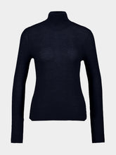 Lisa Yang Navy Lory Cashmere Sweater