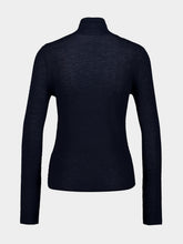 Lisa Yang Navy Lory Cashmere Sweater